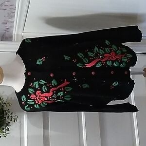 Arriviste  large Christmas 🎄 sweater cardigan